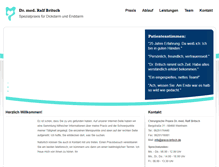 Tablet Screenshot of praxis-britsch.de